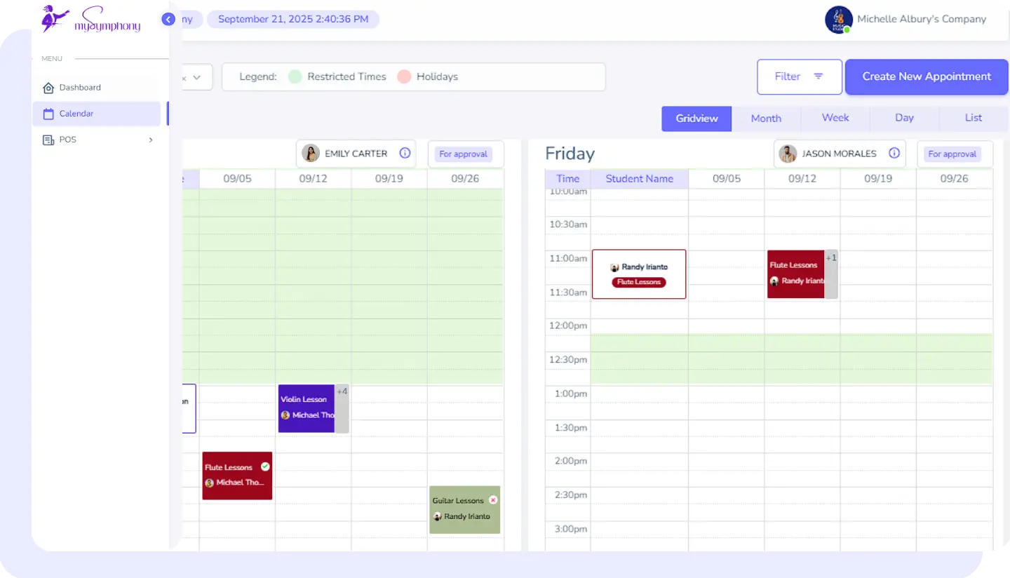 Integrated Calendar
